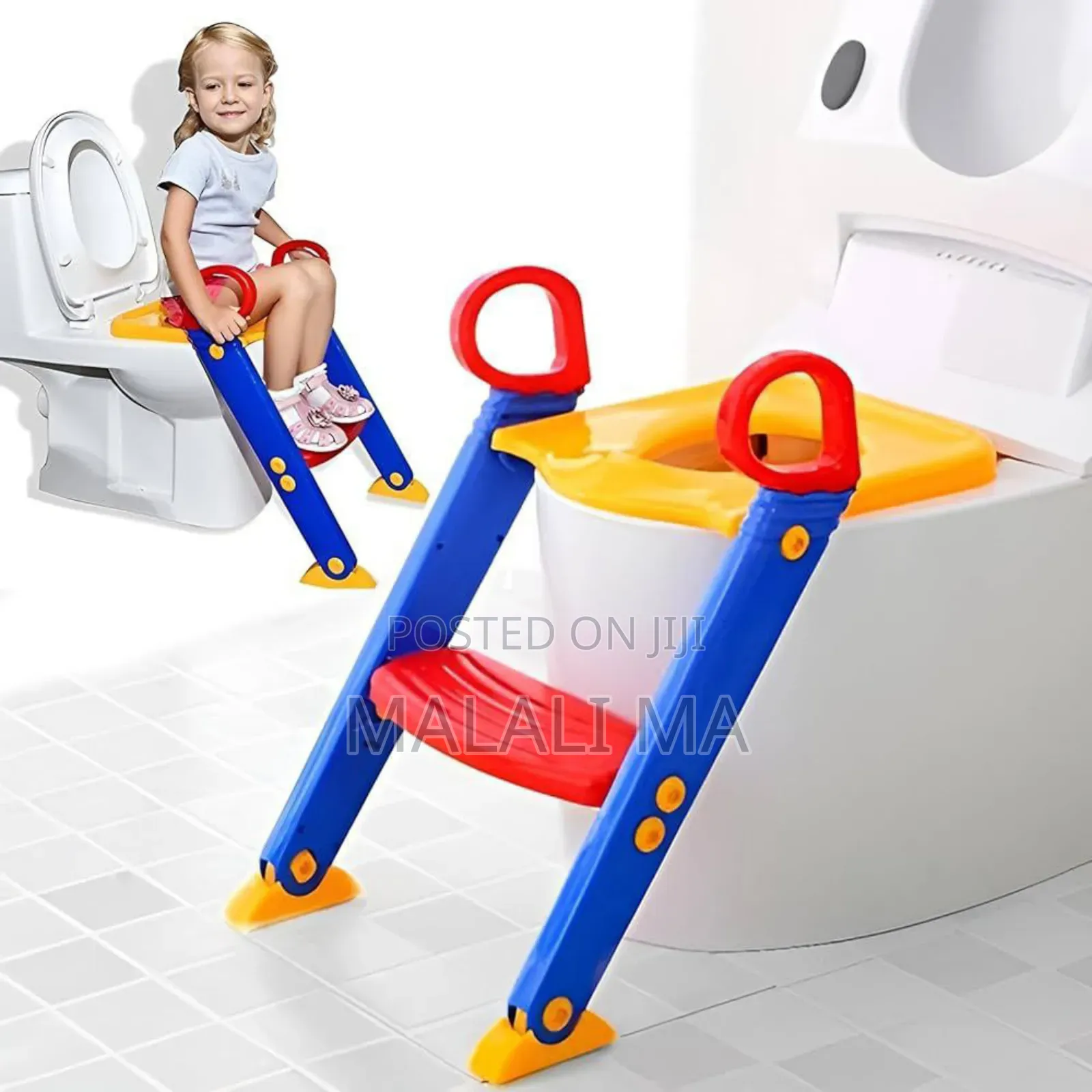Kids Toilet Potty Training Seat With Stool Ladder