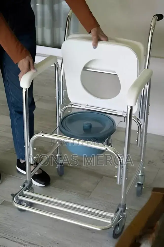 Commode Toilet Roll Shower Chair¿窗perform Multiple Transfers