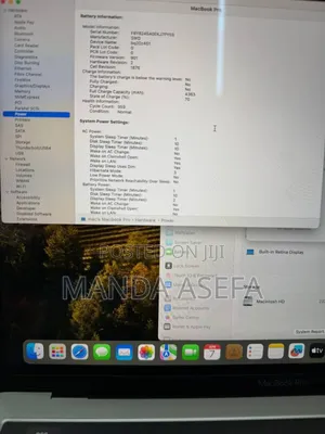 New Laptop Apple MacBook Pro 2018 8GB Intel Core I5 SSD 256GB