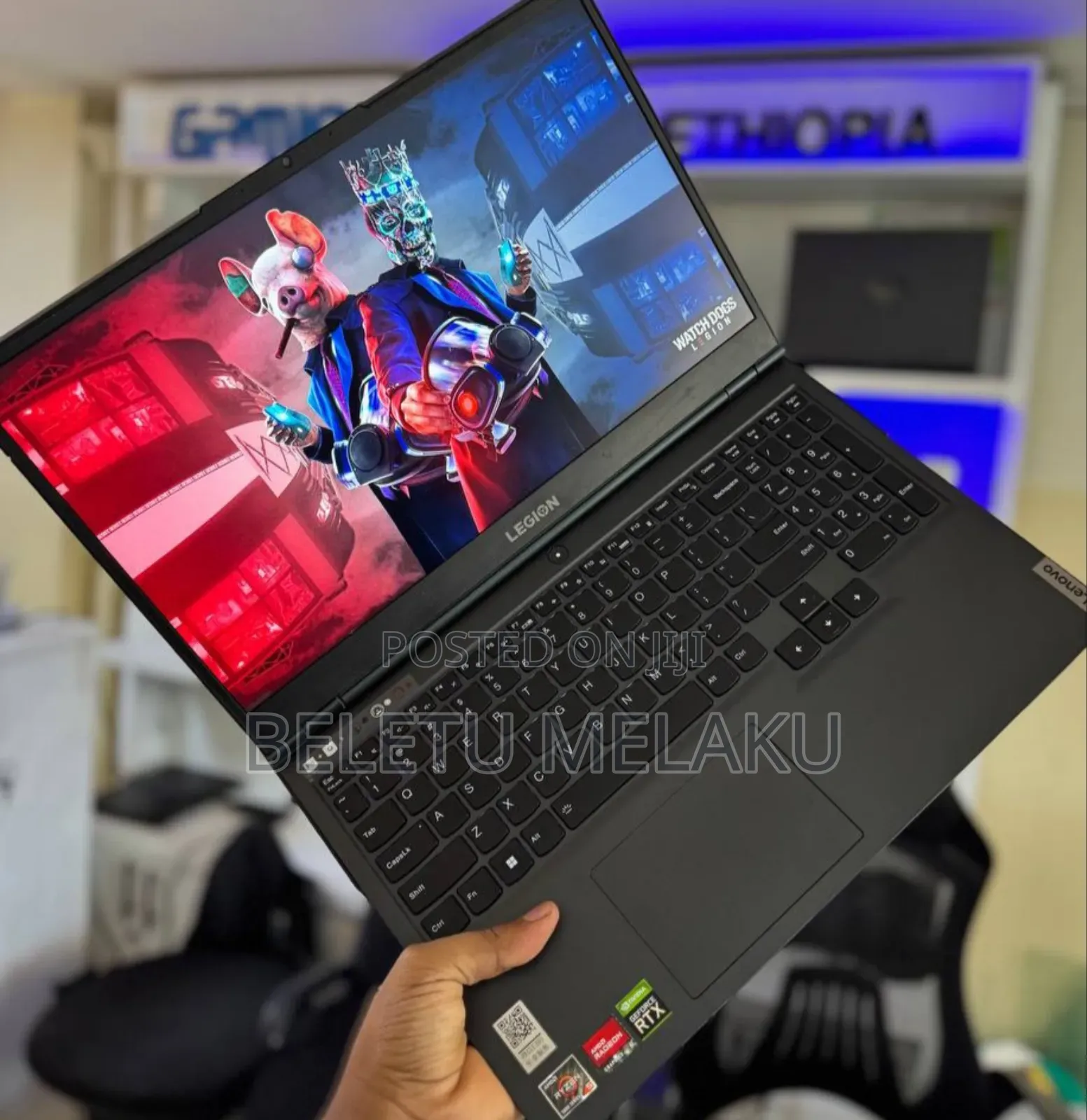 New Laptop Lenovo Legion 7 16GB AMD Ryzen 5 SSD 512GB