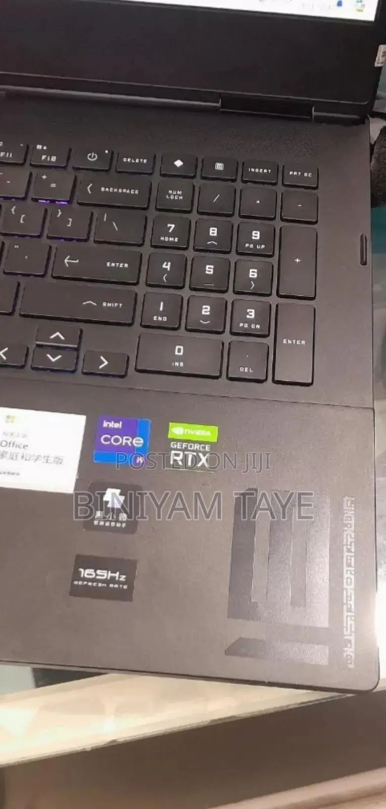 New Laptop HP Omen 16 16GB Intel Core I9 SSD 512GB