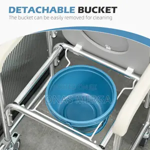 Beside Commode Chair፹餡flipped Into the Seat Without Barriers