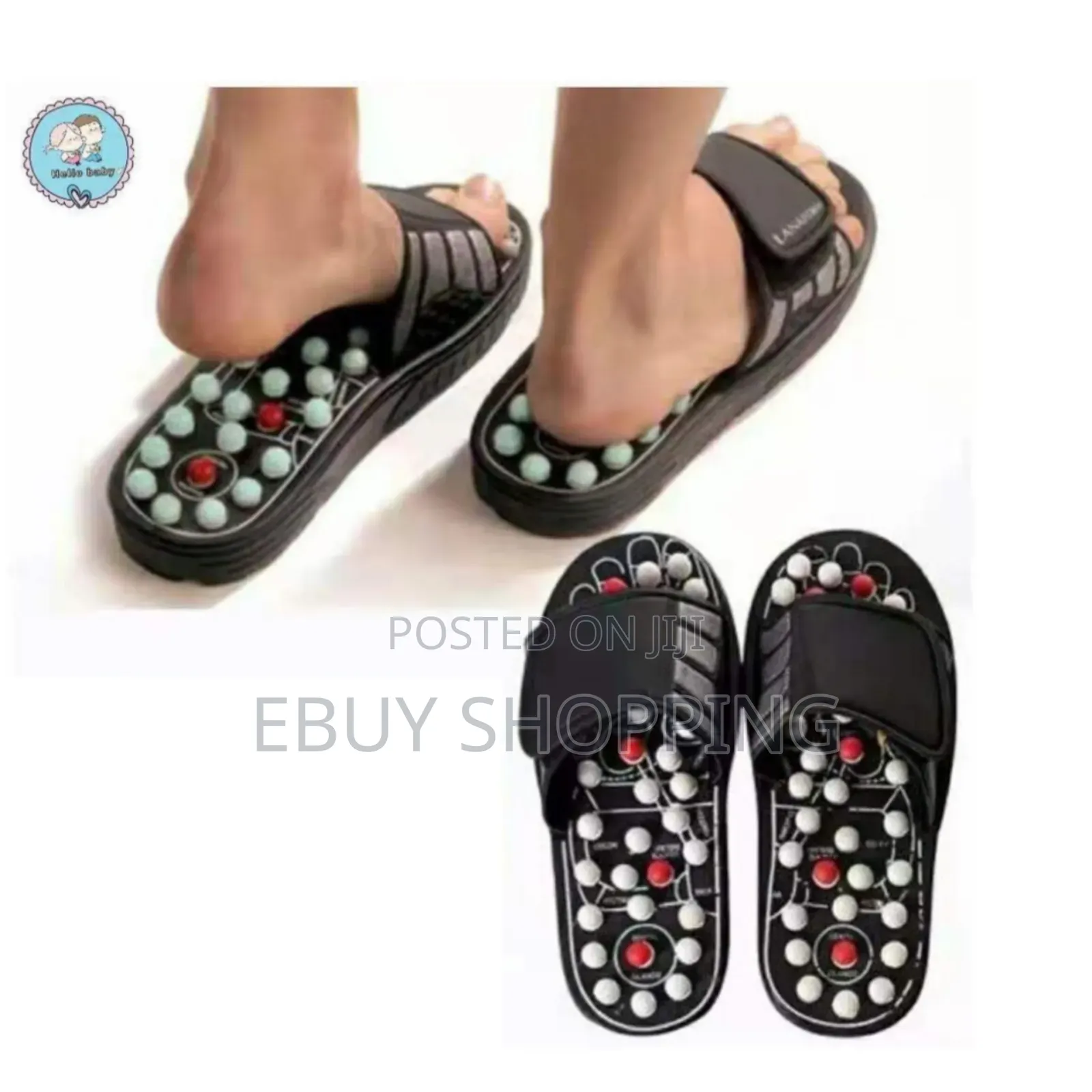 Sleep Better With Relaxing Massage Slippers!**