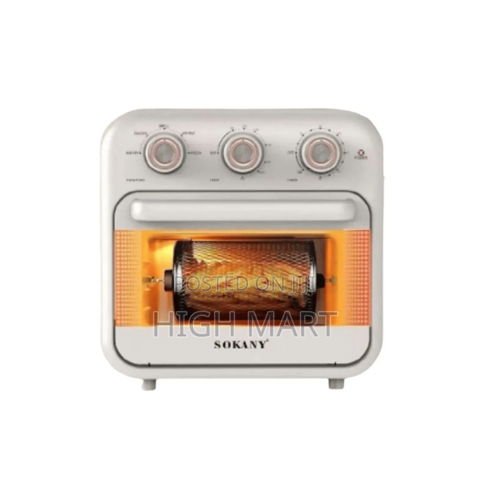 Sokany Sk-10002 Fryer + Oven 18 Litter 1800w