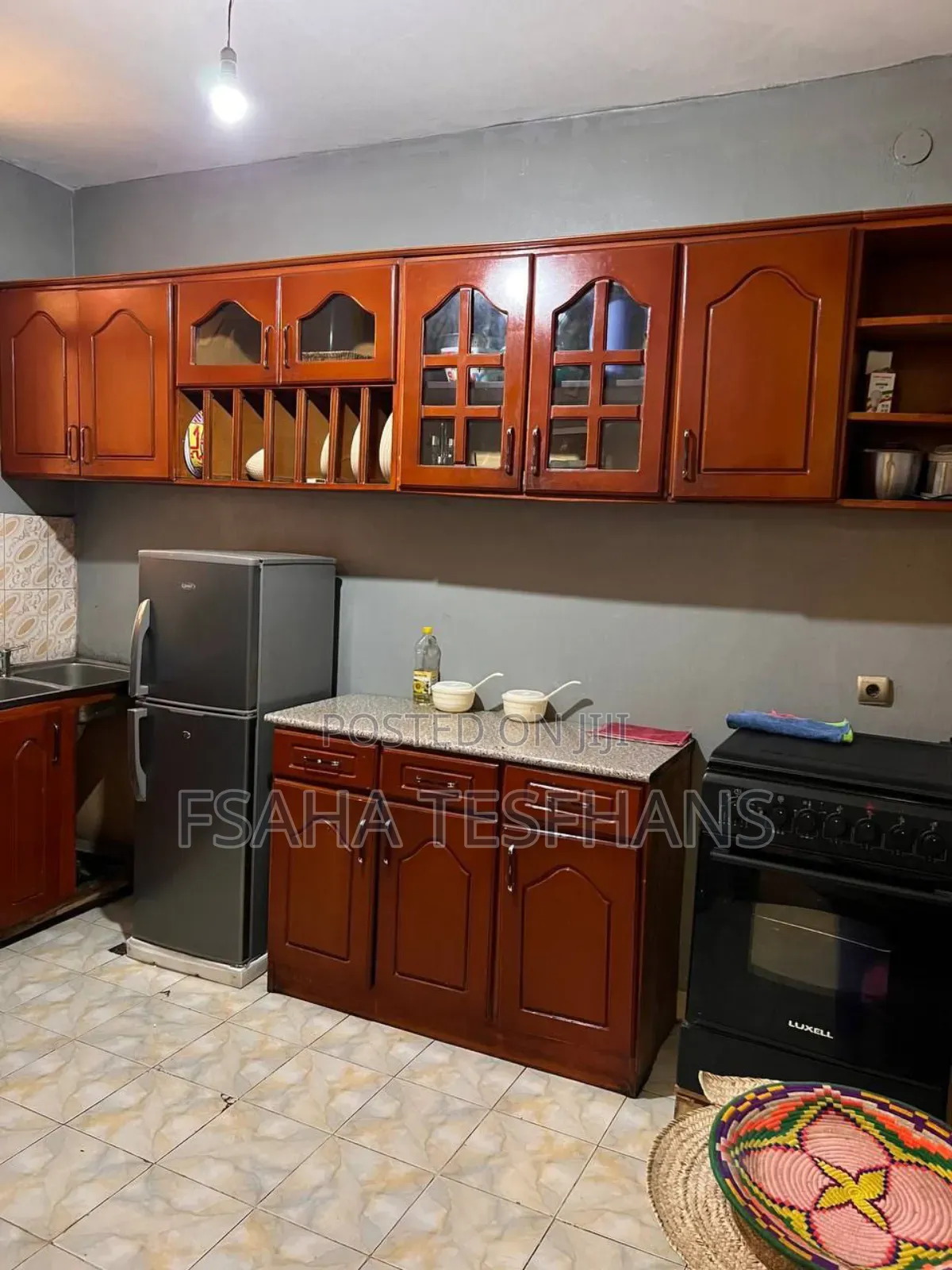 Furnished 4bdrm House in House, Yeka for rent