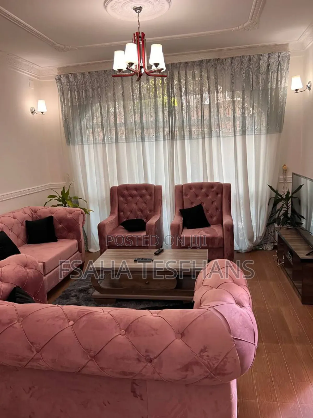 Furnished 4bdrm House in House, Yeka for rent