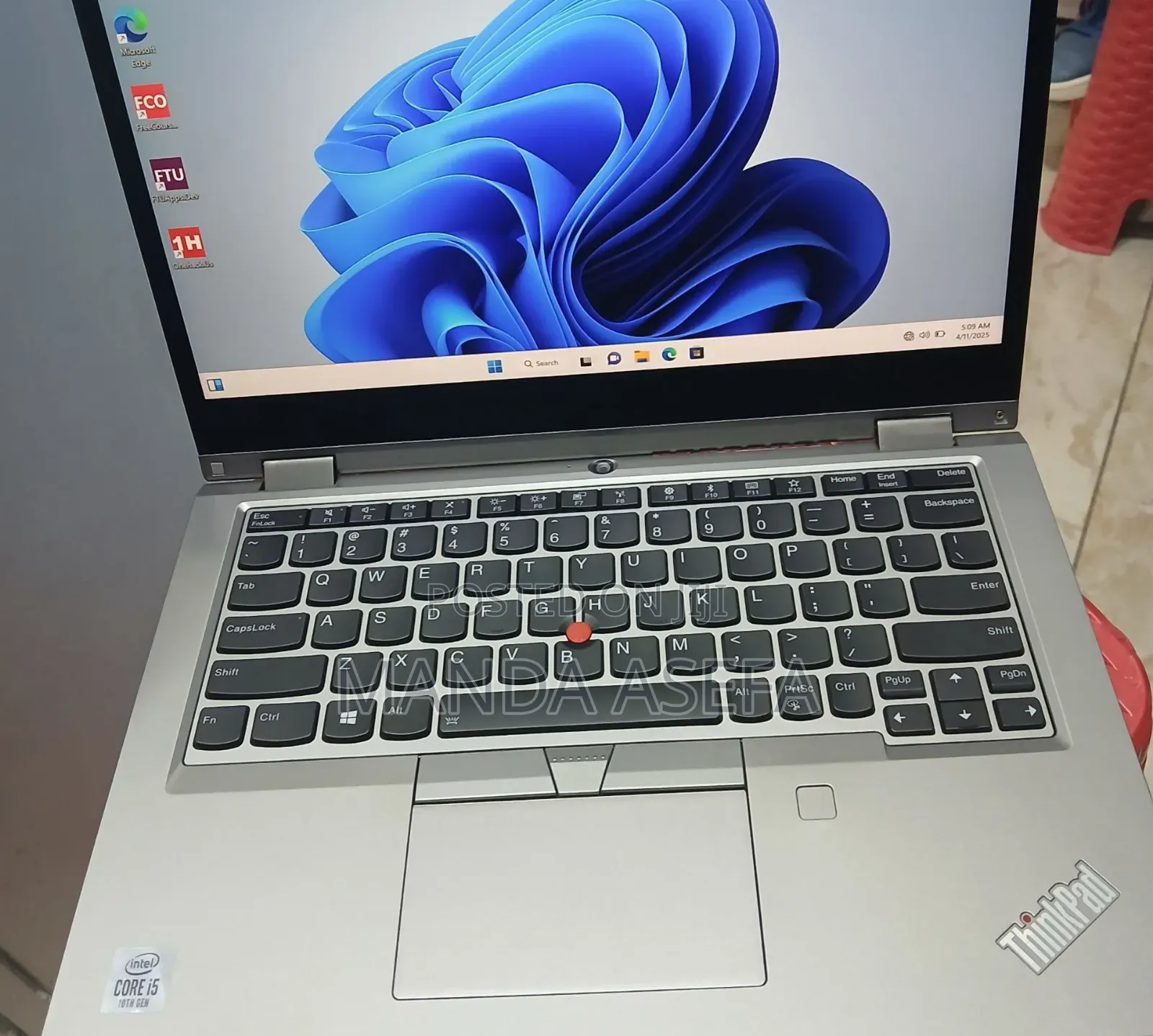 New Laptop Lenovo ThinkPad L13 Yoga 16GB Intel Core I5 SSD 512GB