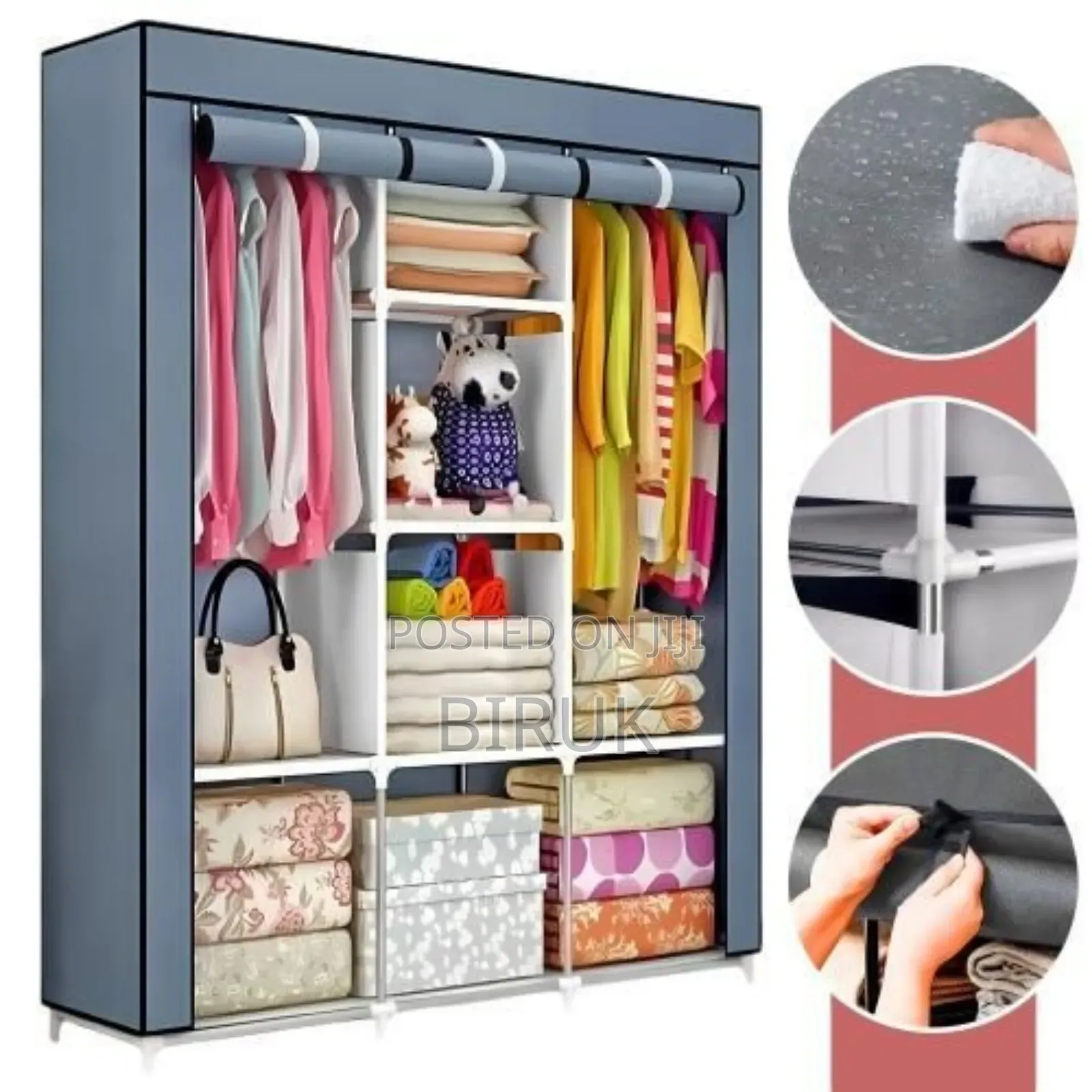 የልብስ ቁም ሳጥን ባለ 3