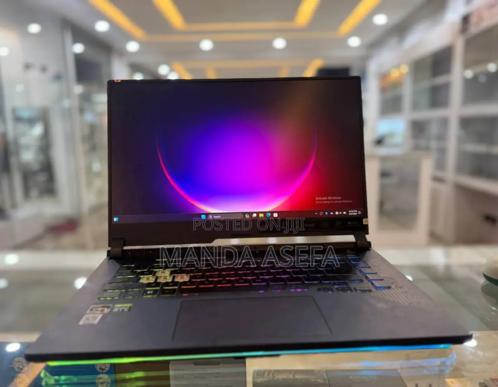 New Laptop Asus ROG Strix G16 G614 16GB AMD Ryzen 9 SSD 512GB