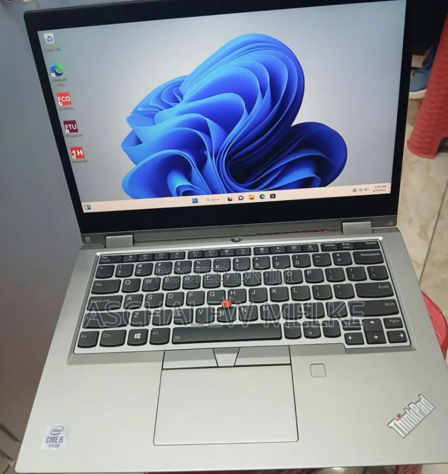 New Laptop Lenovo ThinkPad L13 Yoga 16GB Intel Core I5 SSD 512GB