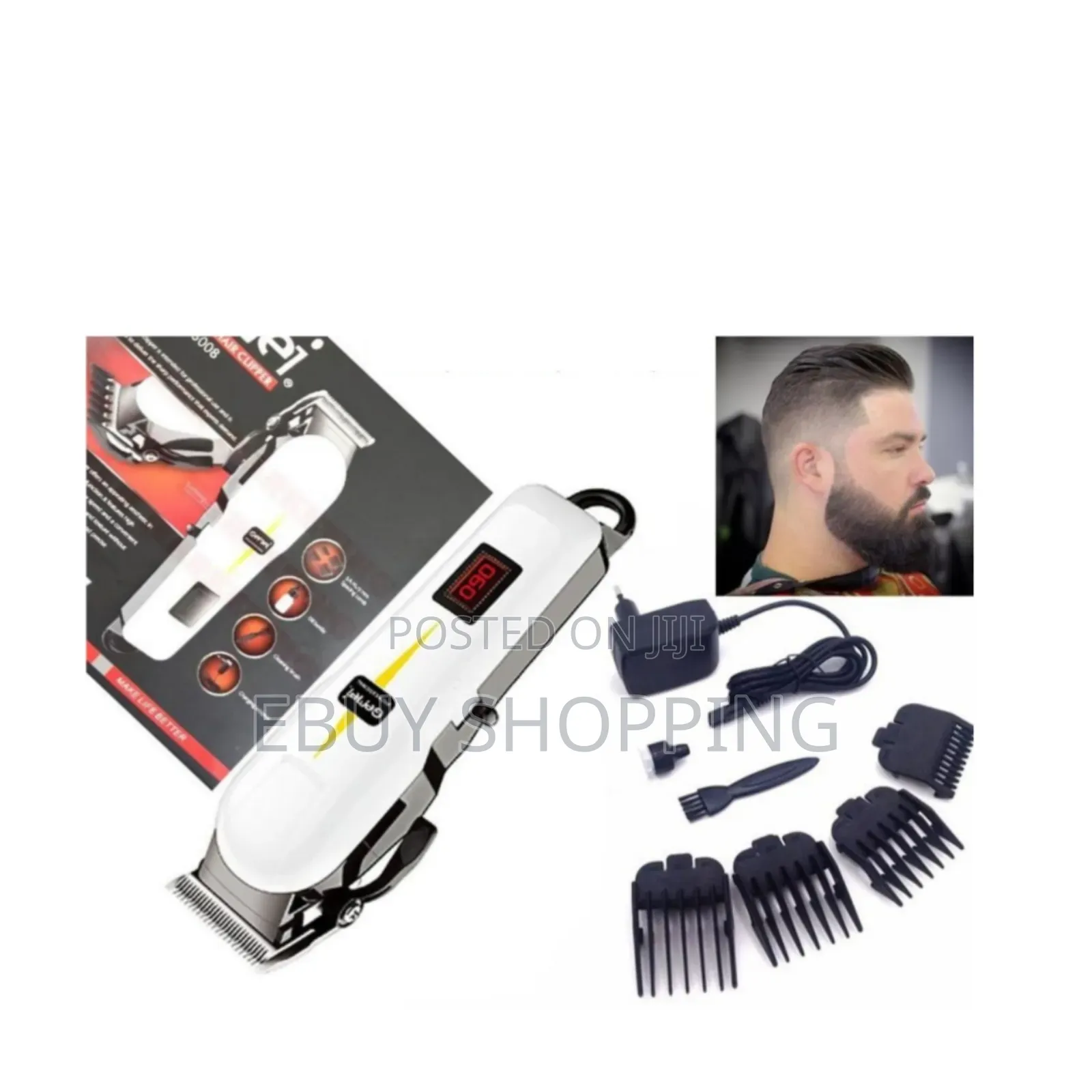 **Geemy Cordless Hair Clipper – Effortless Grooming**