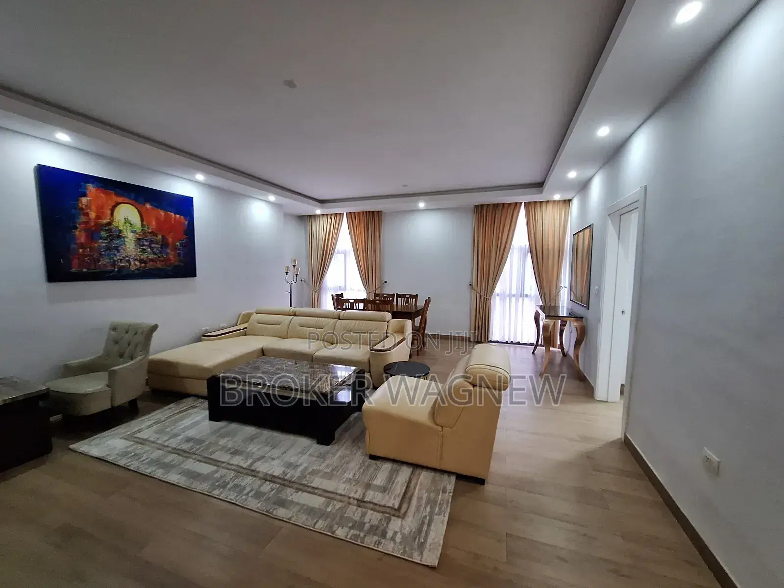 Furnished 2bdrm Apartment in Kirkos for rent