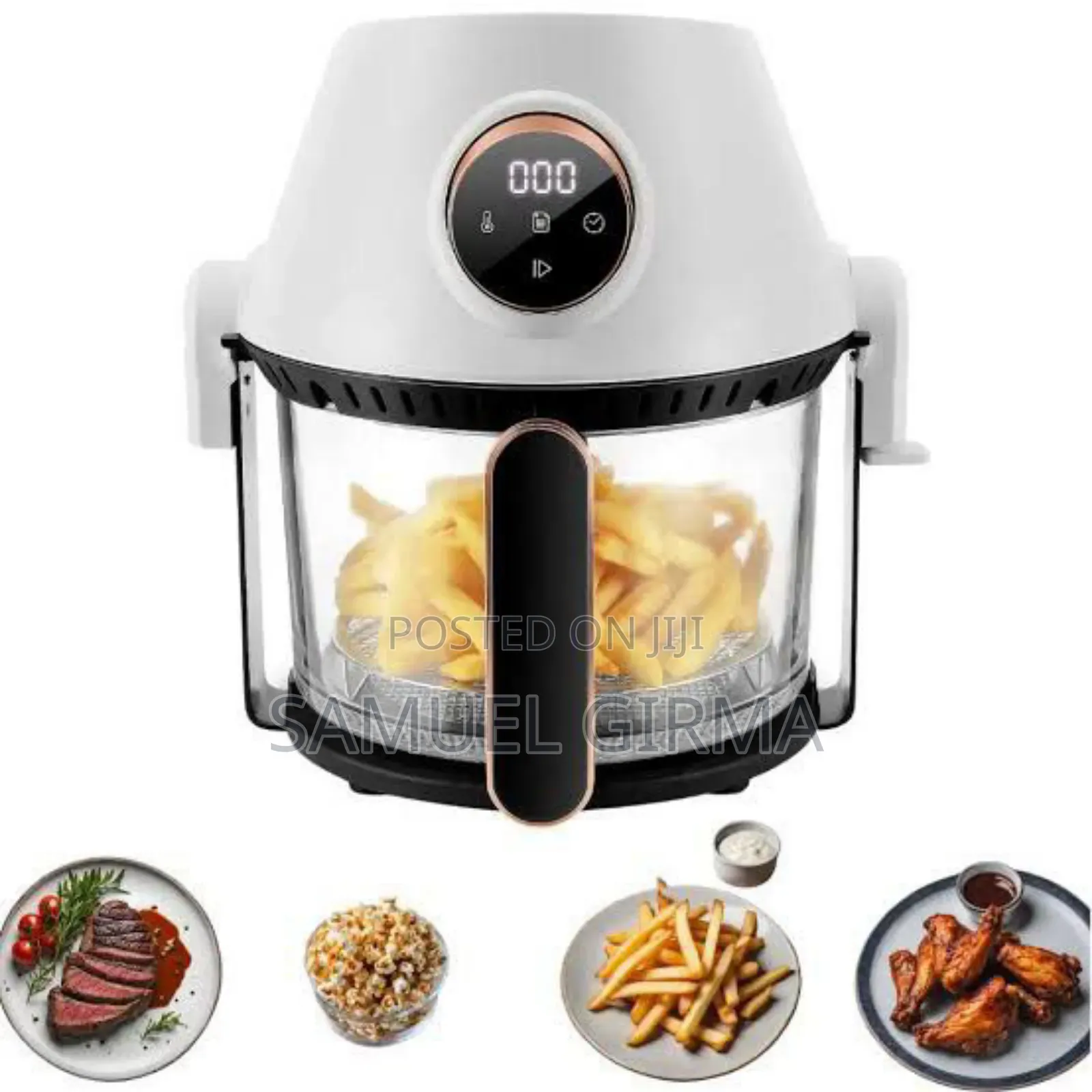 2 in 1 Air Fryer and Grill
