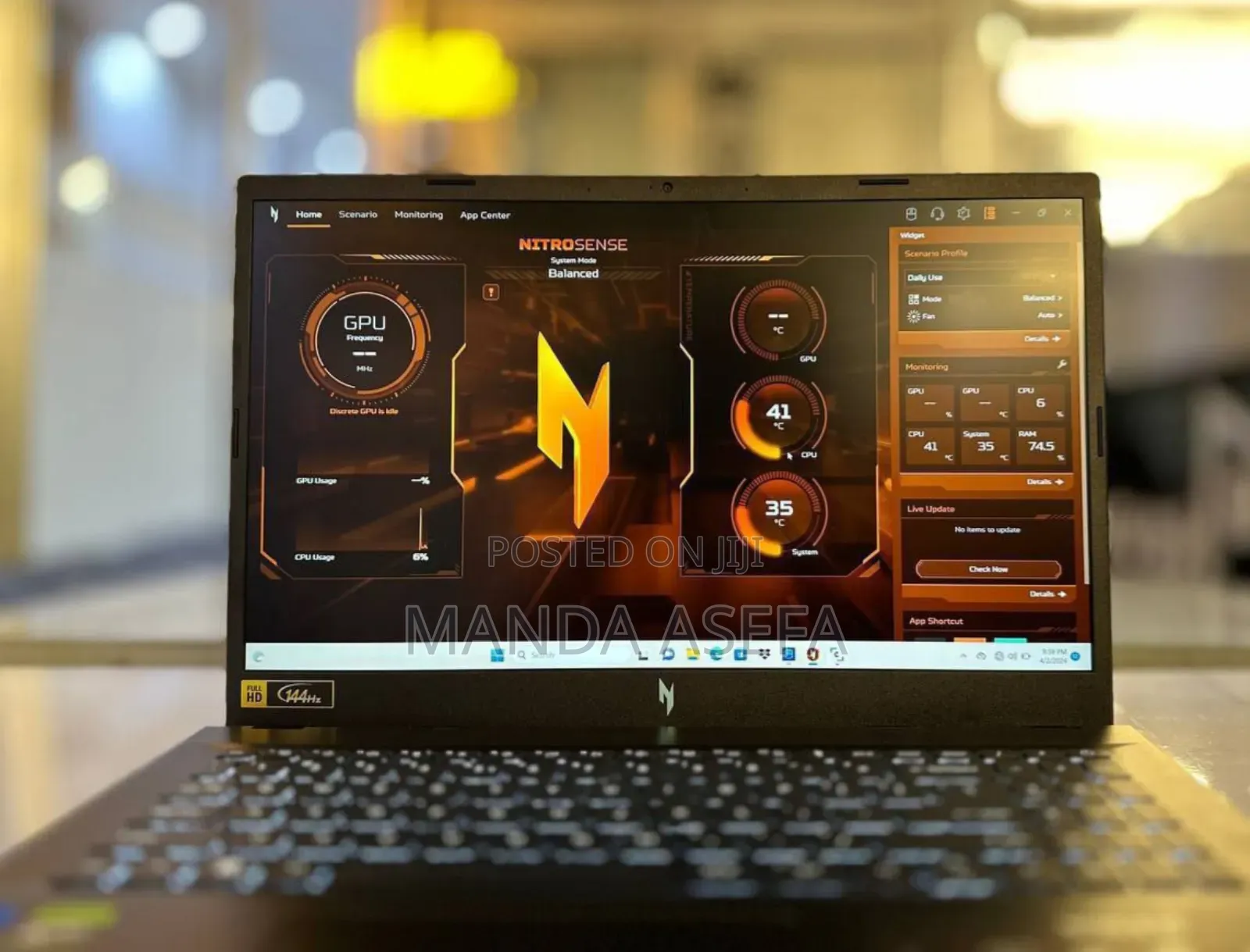 New Laptop Acer 16GB AMD Ryzen 7 SSD 1T