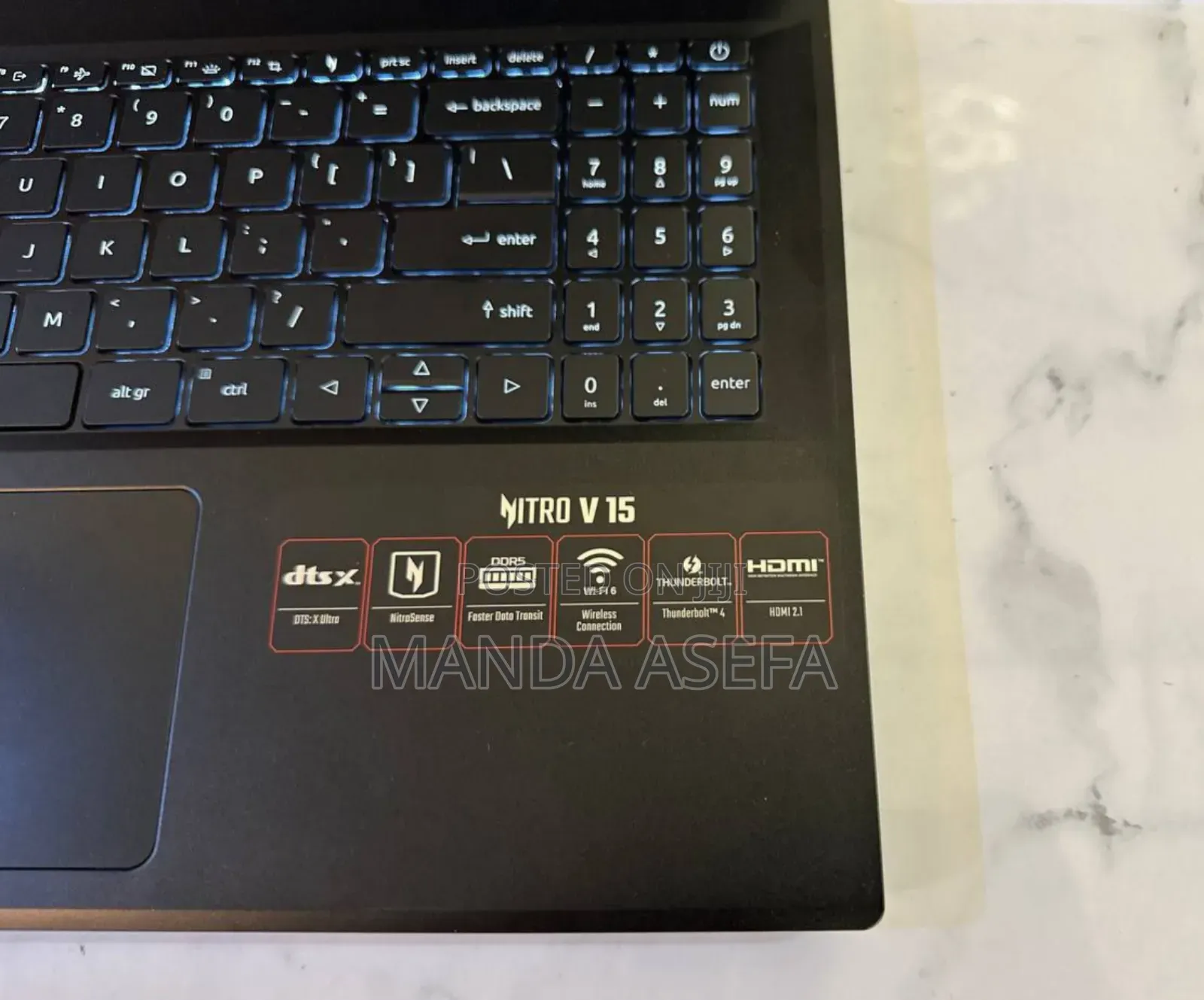 New Laptop Acer 16GB AMD Ryzen 7 SSD 1T