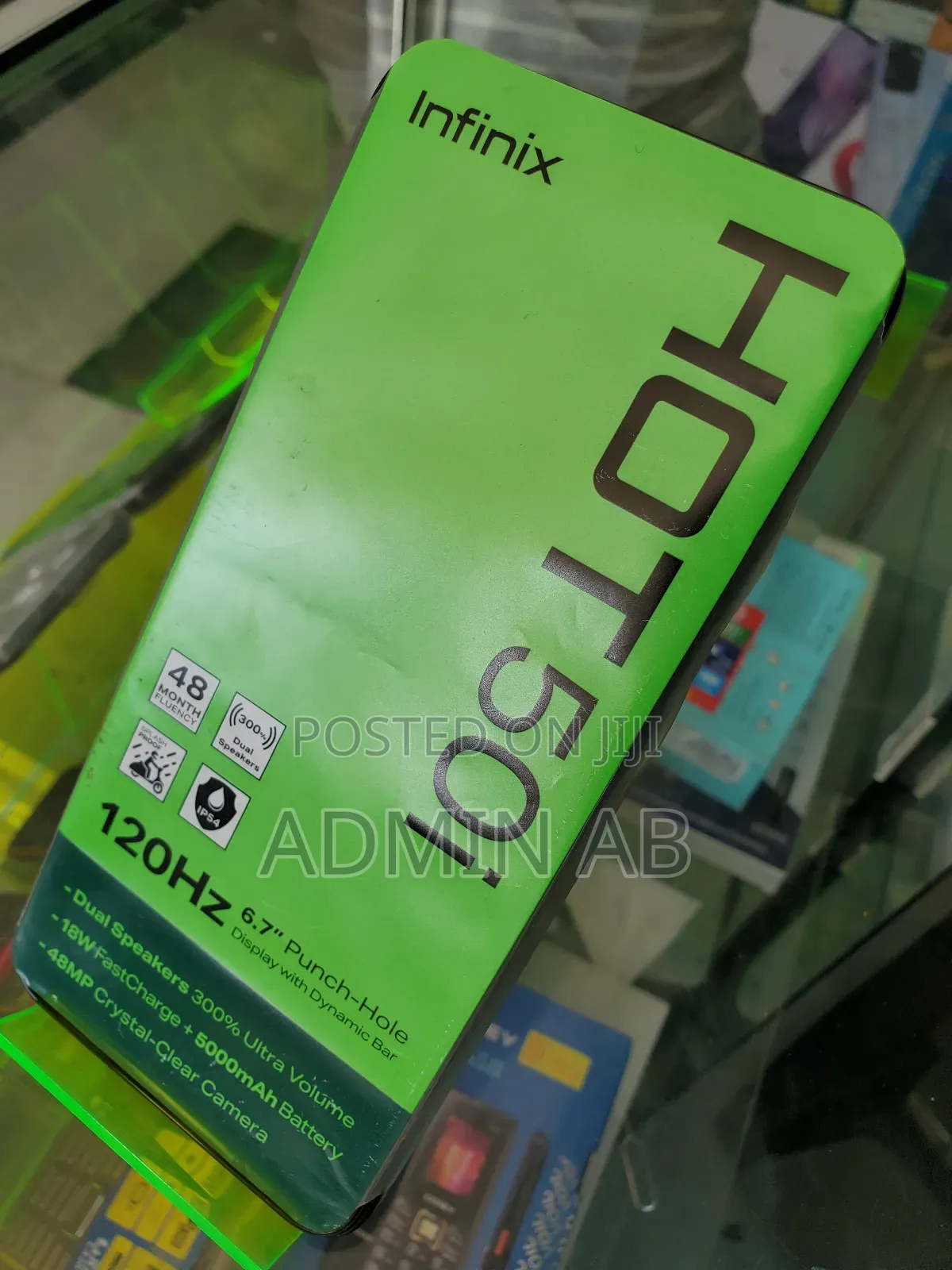 New Infinix Hot 50i 128 GB Black
