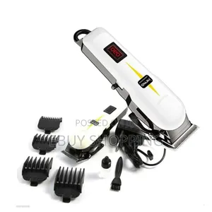 **Precision Hair Trimmer – Adjustable Cutting Lengths**