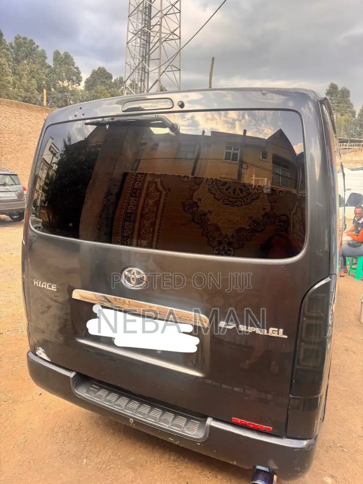 Toyota HiAce 2007 Black