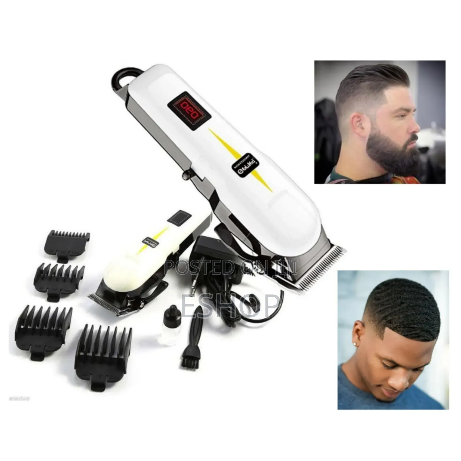 **Cordless Lightweight Hair Clipper – Geemy**