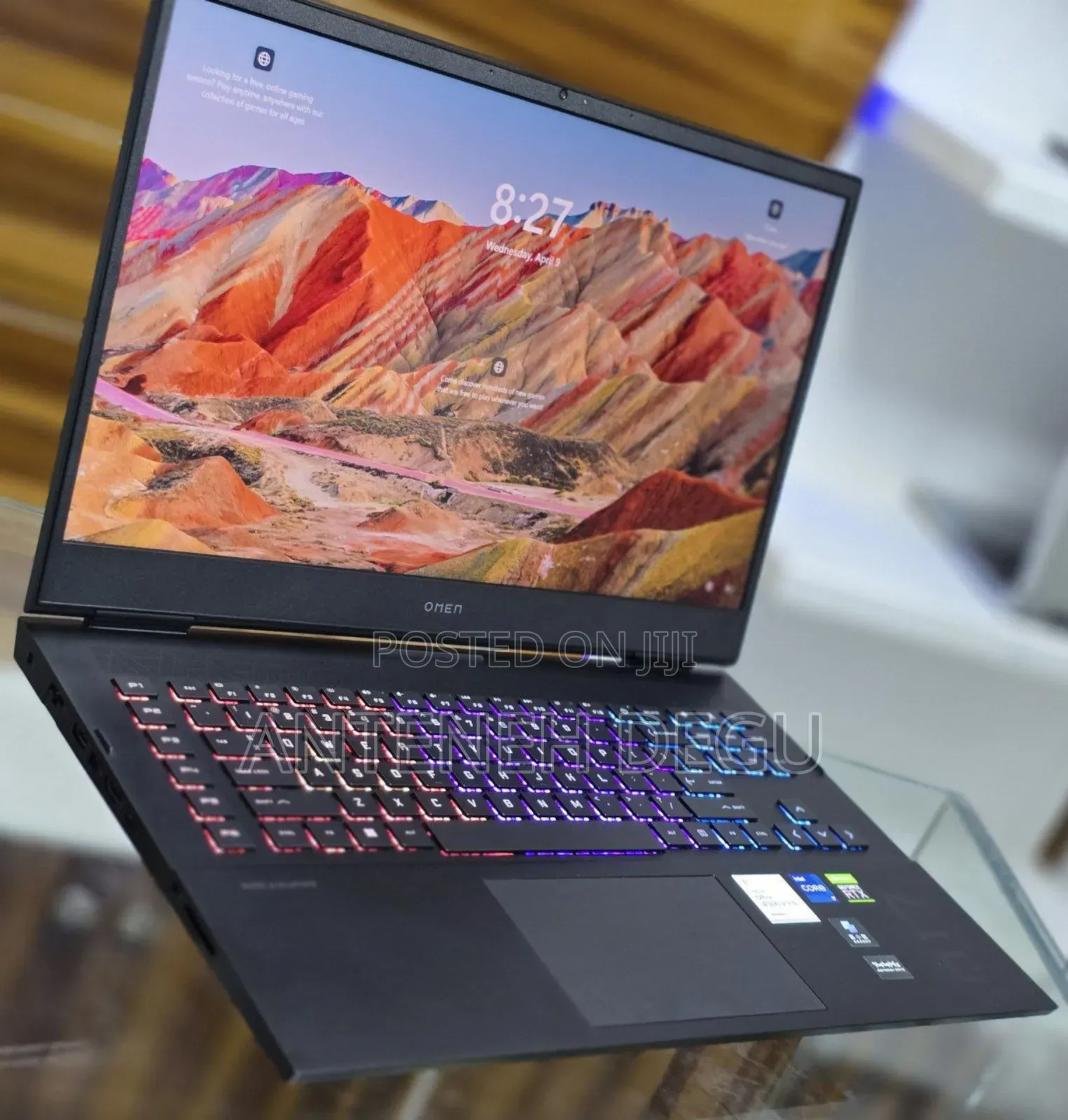 New Laptop HP Omen 17 16GB Intel Core I7 SSD 512GB