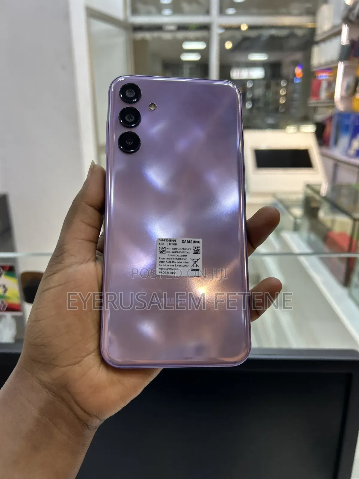 New Samsung Galaxy F15 128 GB Purple