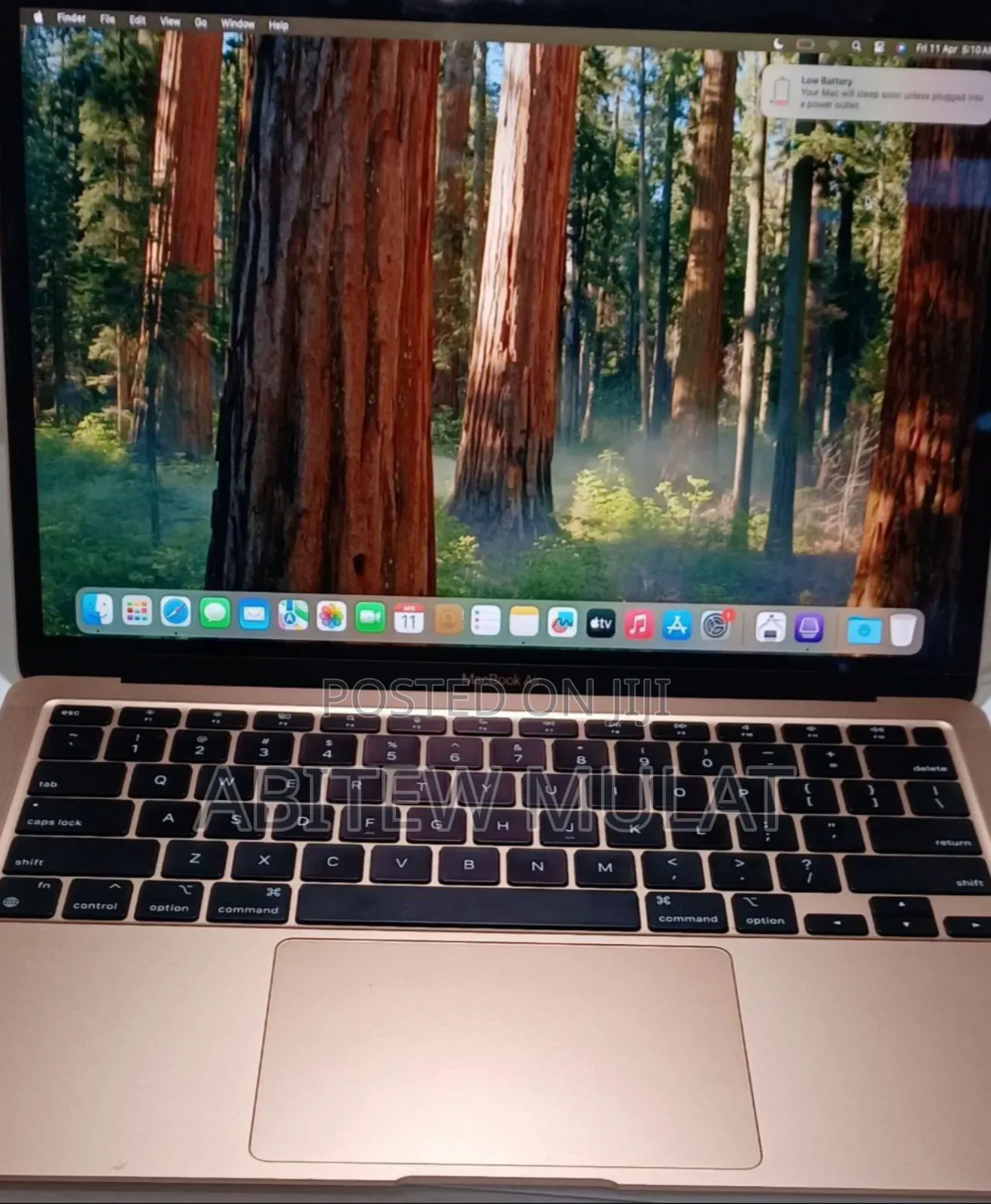 New Laptop Apple MacBook Air 2020 M1 8GB Apple M1 SSD 256GB