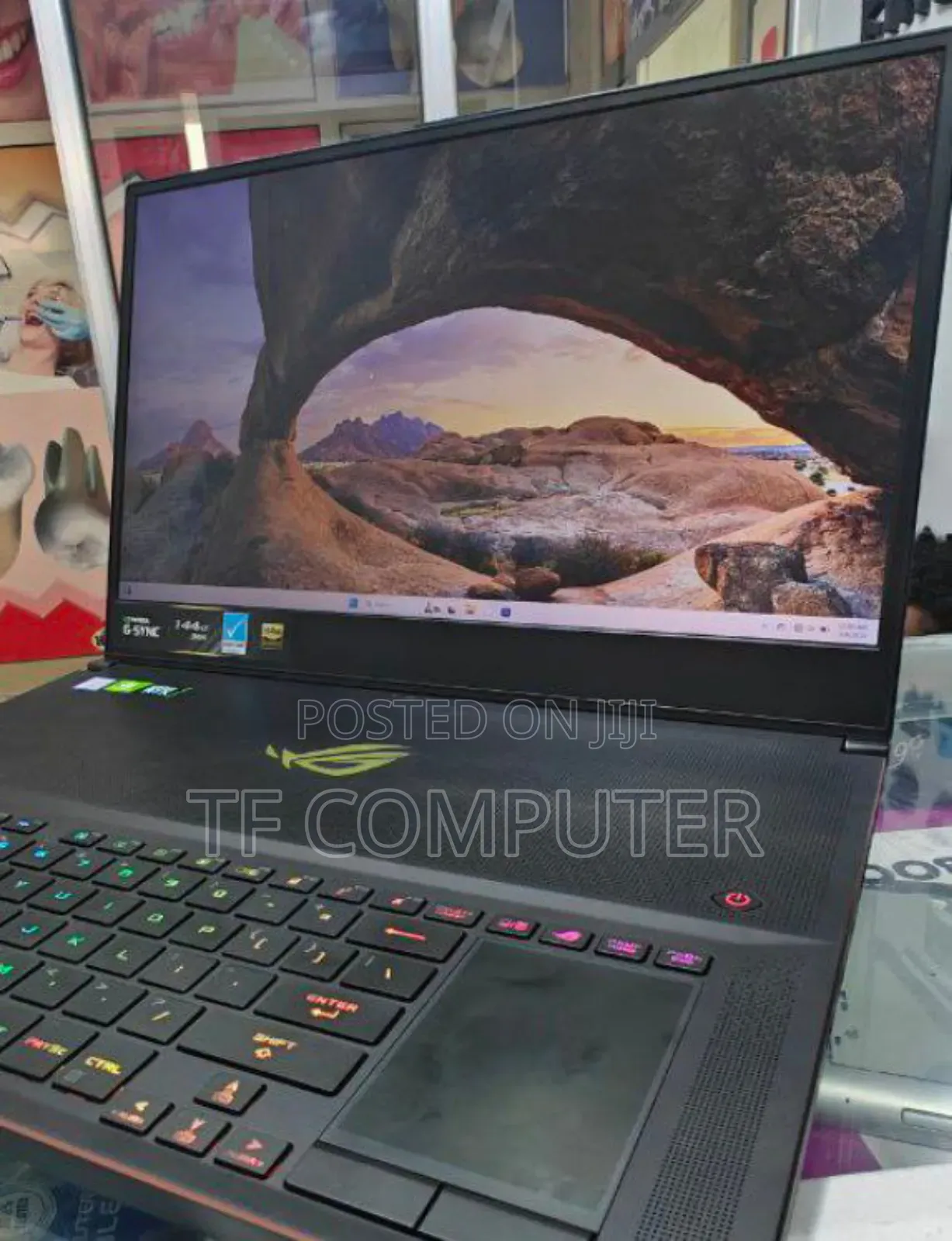 New Laptop Asus ROG Zephyrus M16 GU603HR 16GB Intel Core I7 SSD 1T