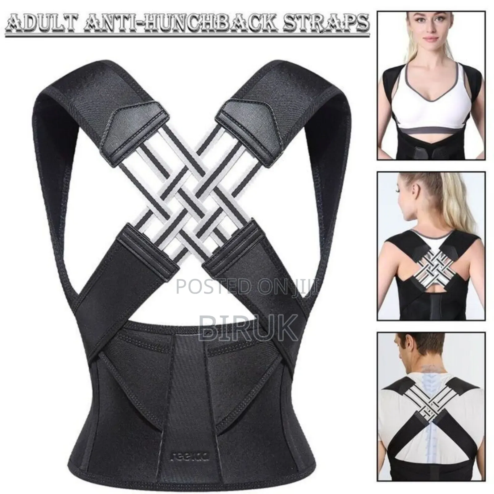 Adjustable Back Posture Corrector Belt