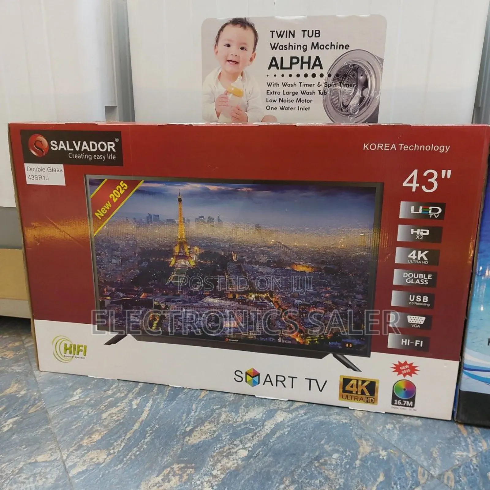Salvador 43 Inch Smart Uhd Tv