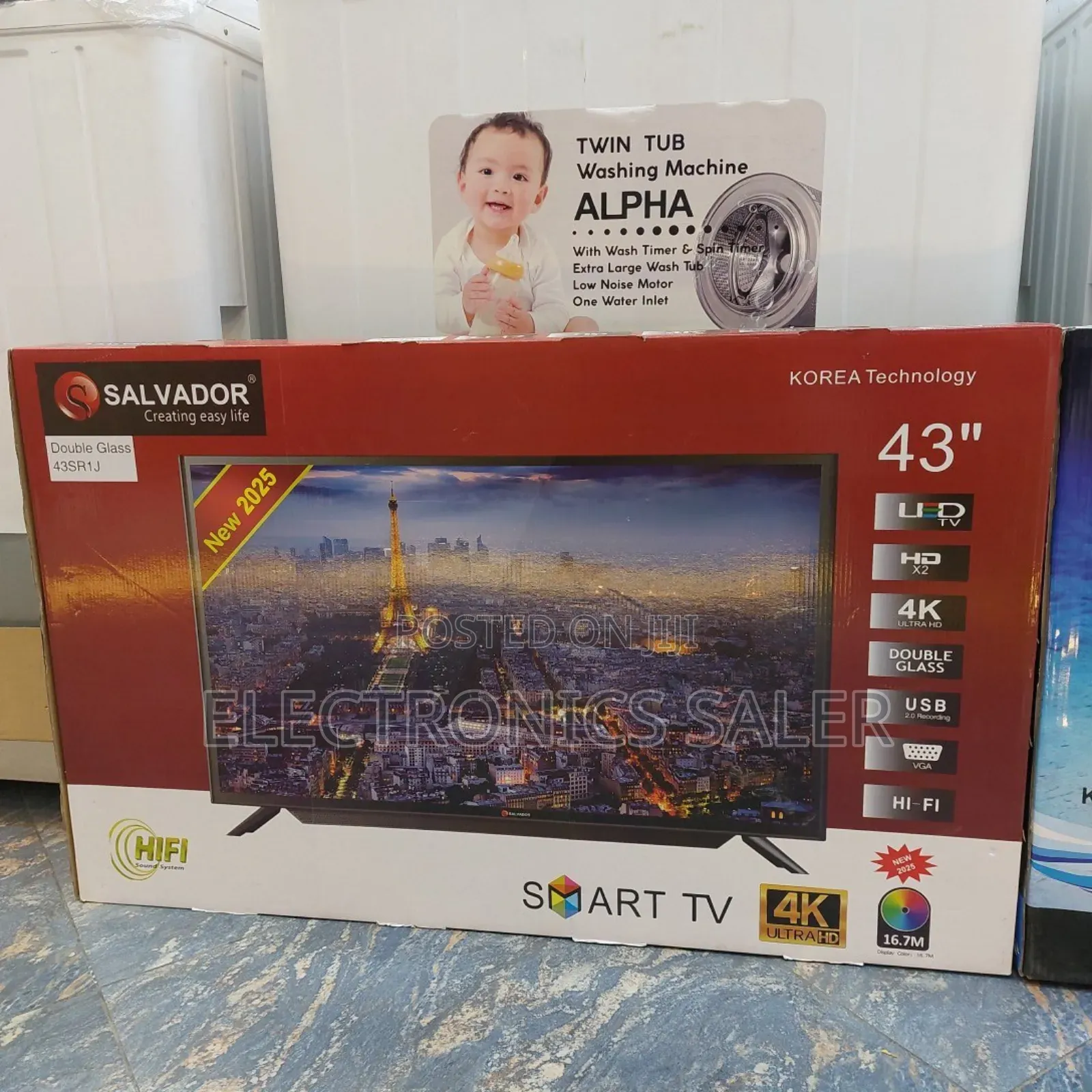 Salvador 43 Inch Smart Uhd Tv