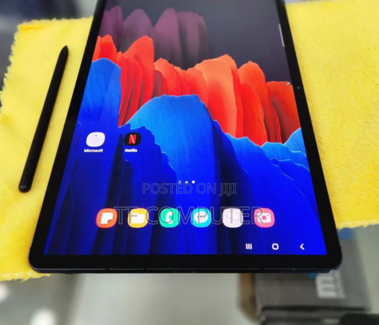 New Samsung Galaxy Tab S7+ 256 GB Black