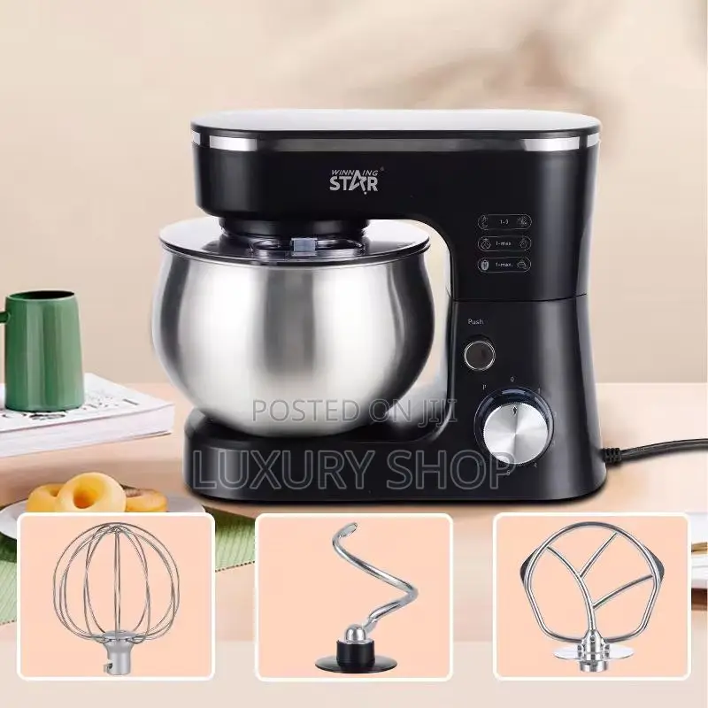 Winning Star Standing Mixer/ የሊጥ ማቡኪያ፣ የእንቁላል መምቻ እስሪ