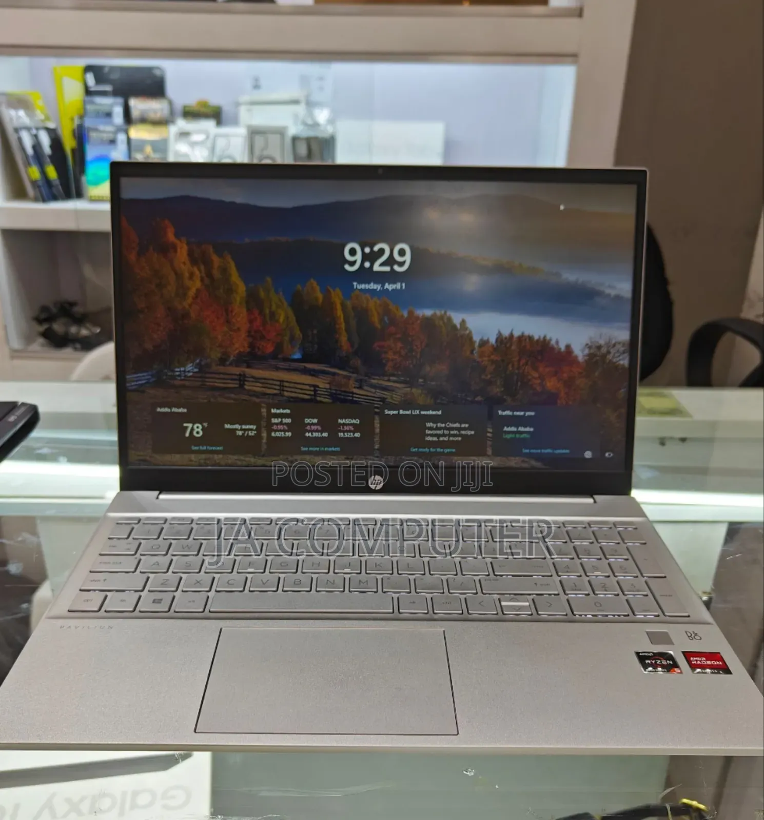 New Laptop HP Pavilion 15 8GB AMD Ryzen 5 SSD 512GB