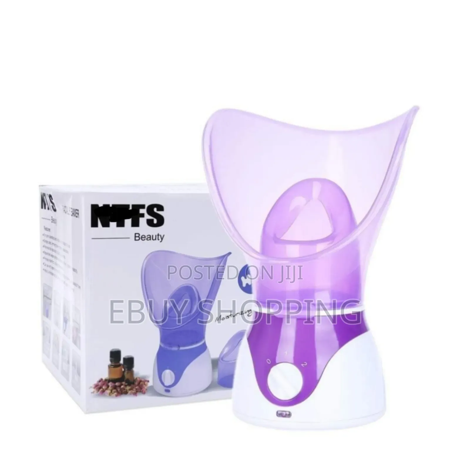 **Compact Facial Steamer – Travel-Friendly Skincare!**