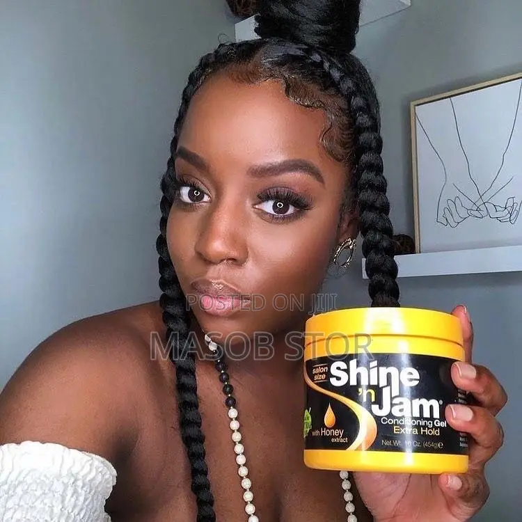 ሻይን ኤን ጃም ከአልኮል ነፃ ኤጅ ኮንትሮል ጄል /Ampro Shine'n Jam Gel Extra