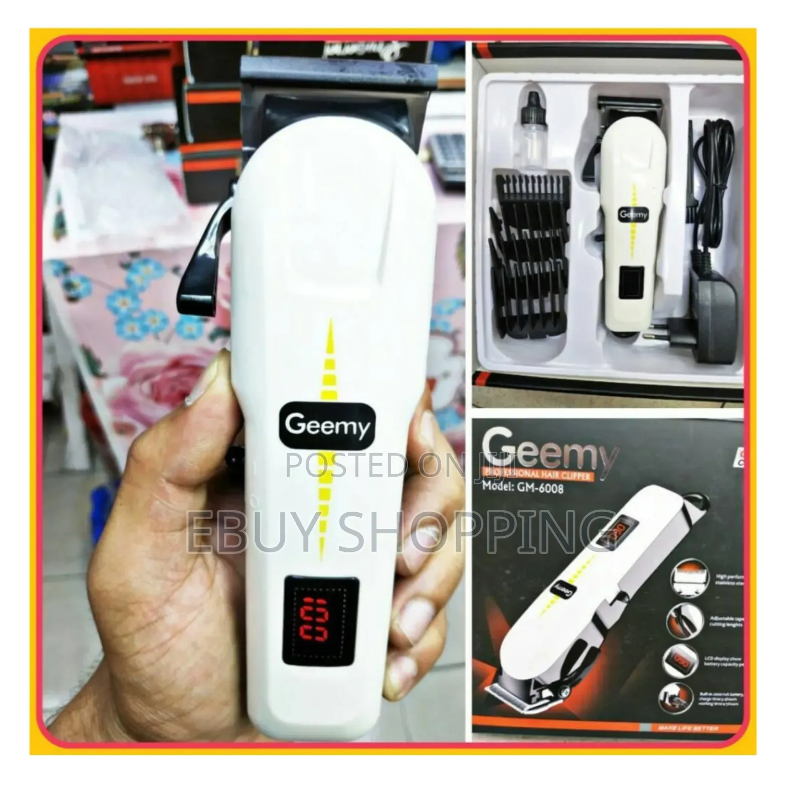 **Self-Haircut Machine With Multiple Guards**