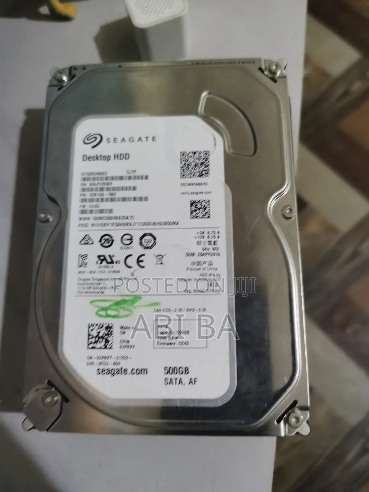 Seagate 500gb Desktop HDD