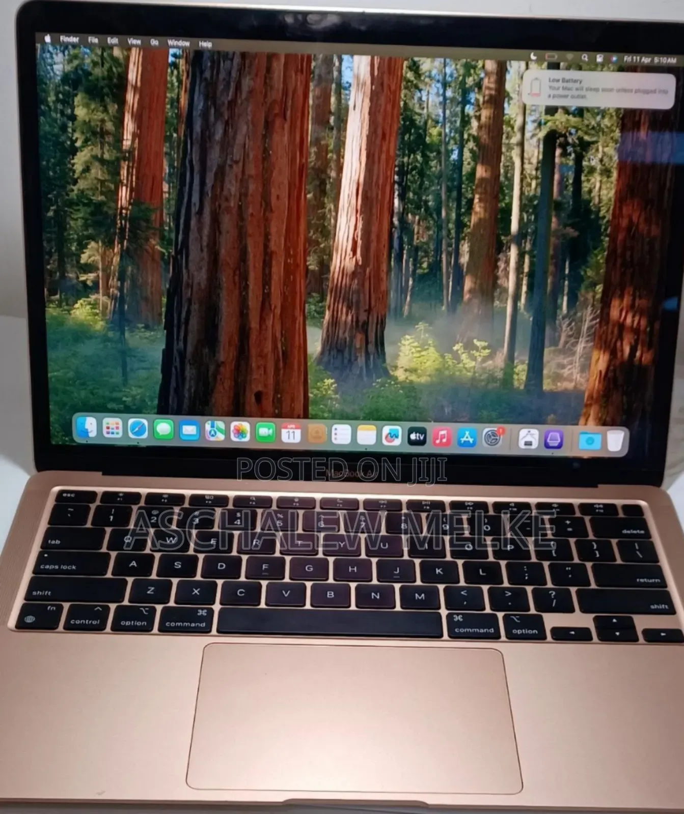New Laptop Apple MacBook Air 2020 M1 8GB Apple M1 SSD 256GB
