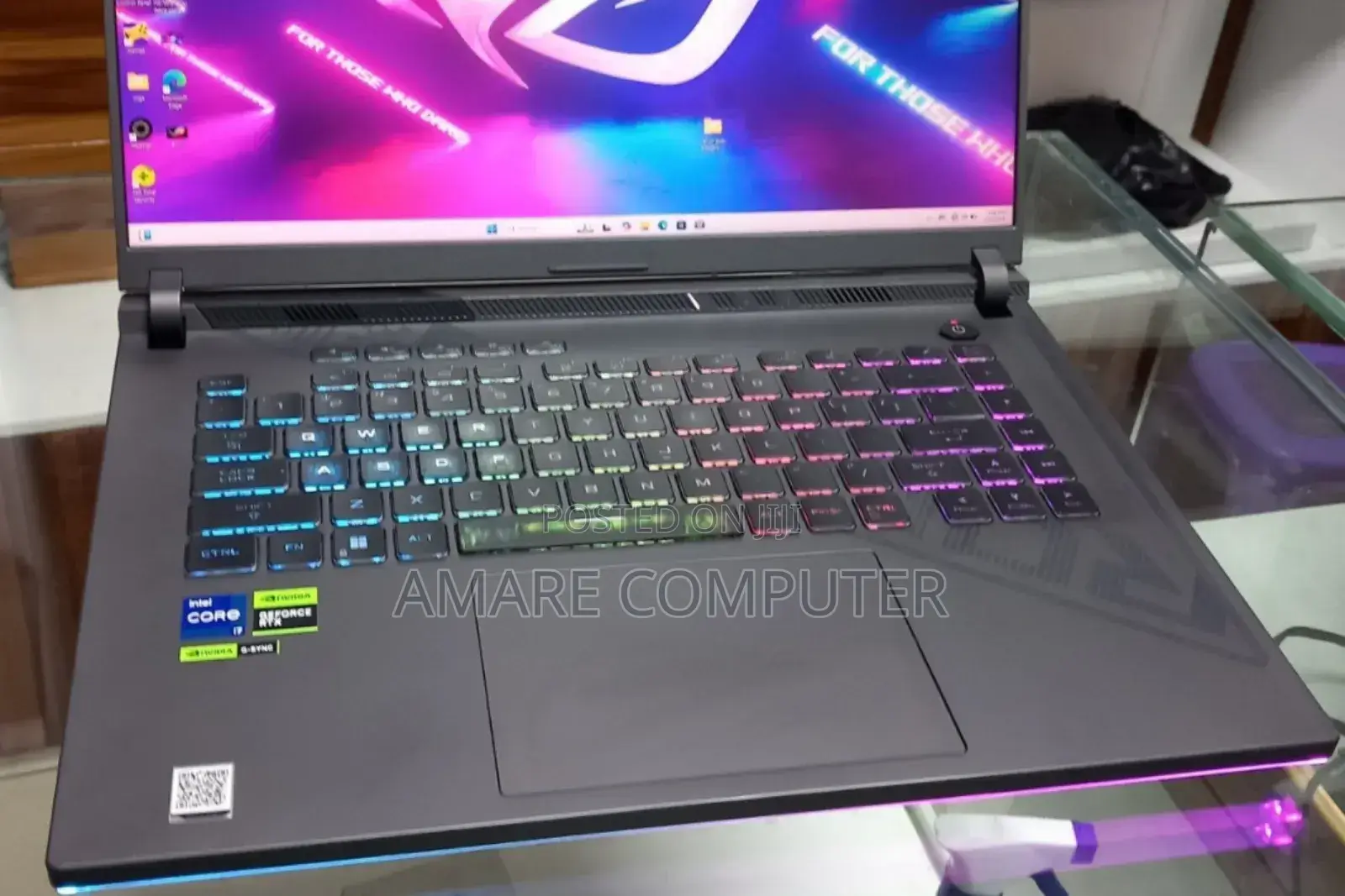 New Laptop Asus ROG Strix G16 G614 16GB Intel Core I7 SSD 1T