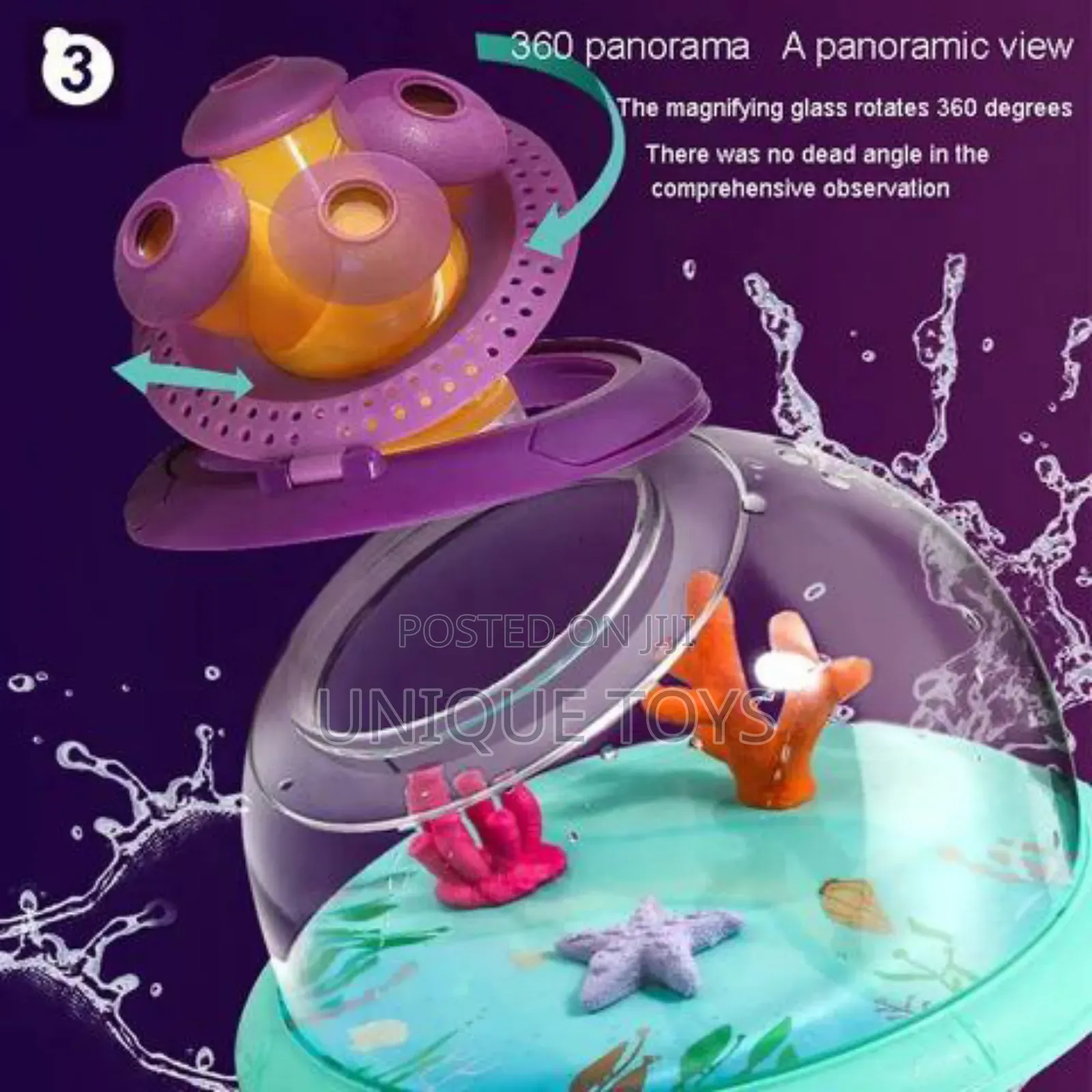 2-in-1 Sciencecan 3d Insect and Fish Viewer and Magnifier