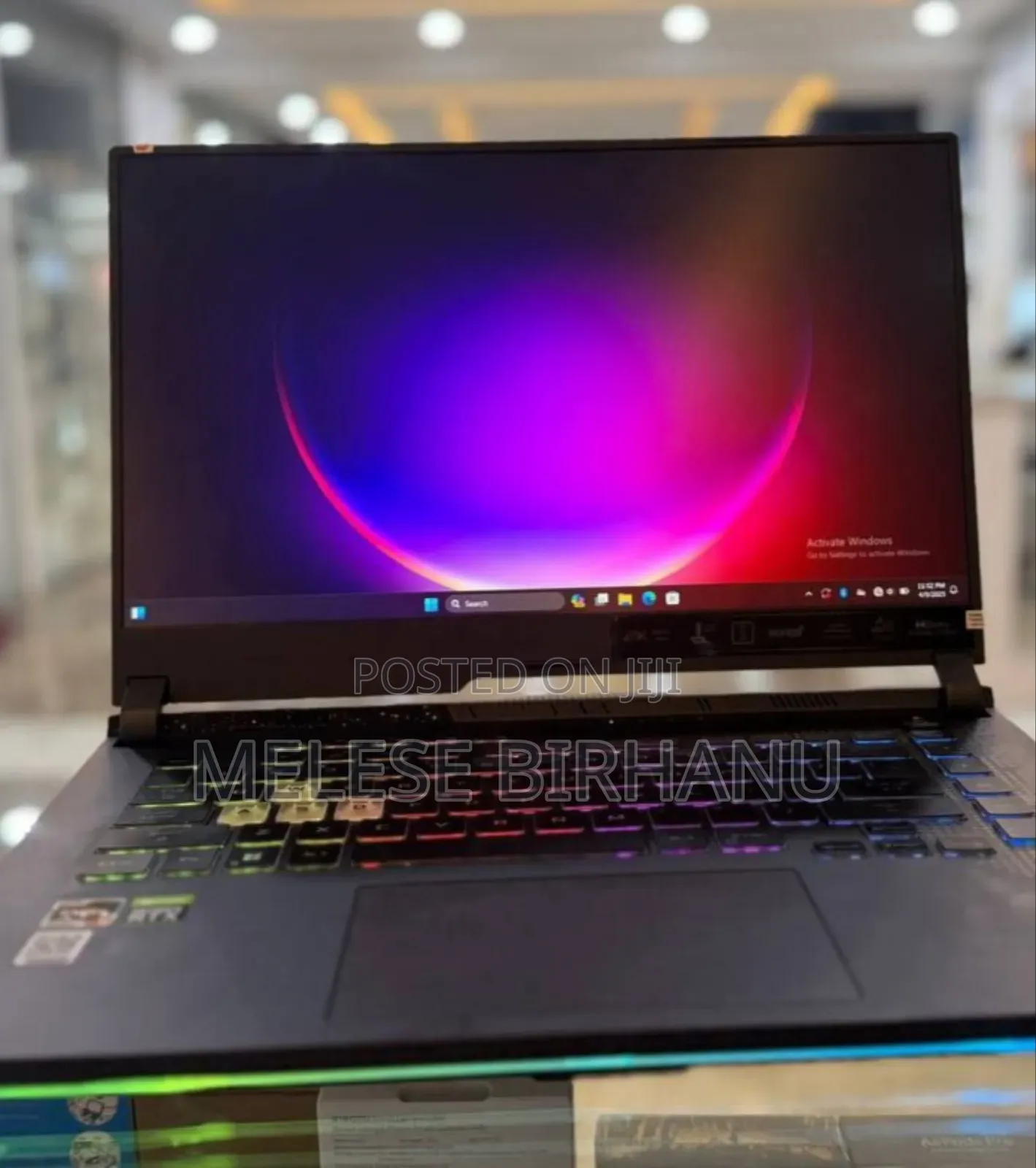 New Laptop Asus ROG Strix G15 16GB AMD Ryzen 9 SSD 512GB