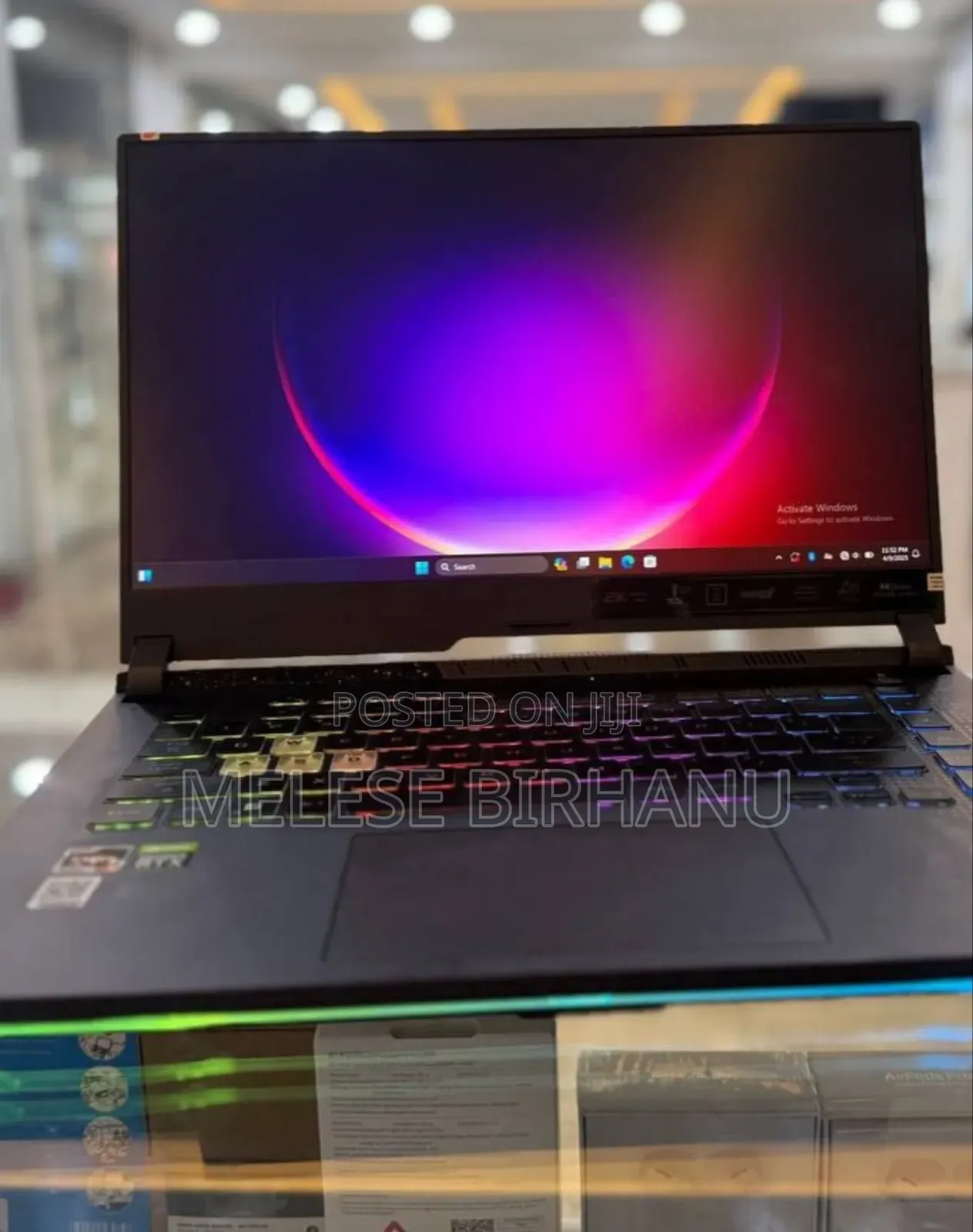 New Laptop Asus ROG Strix G15 16GB AMD Ryzen 9 SSD 512GB