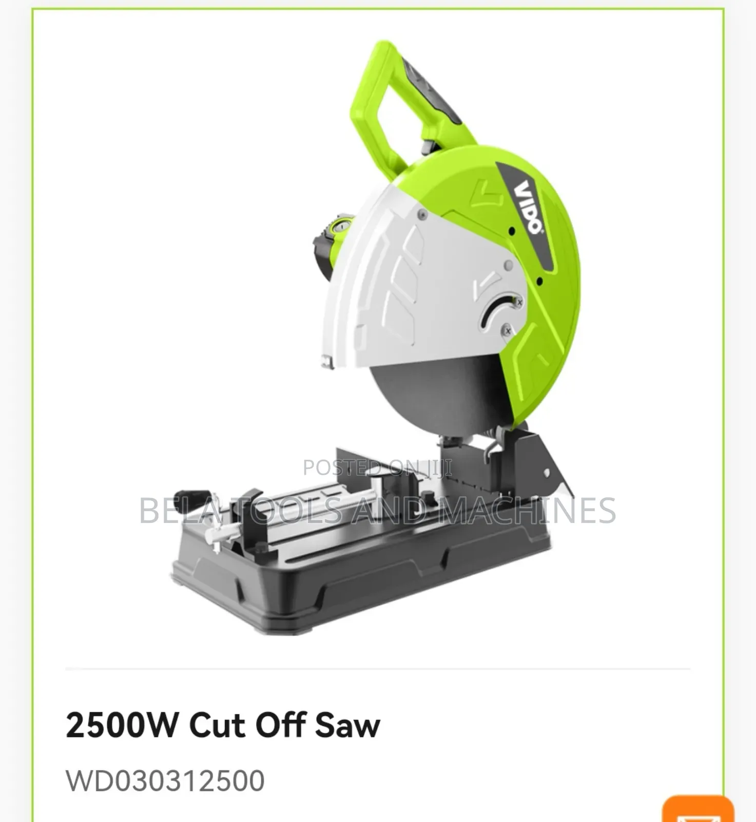 Vido Cut Off Machine 2500w