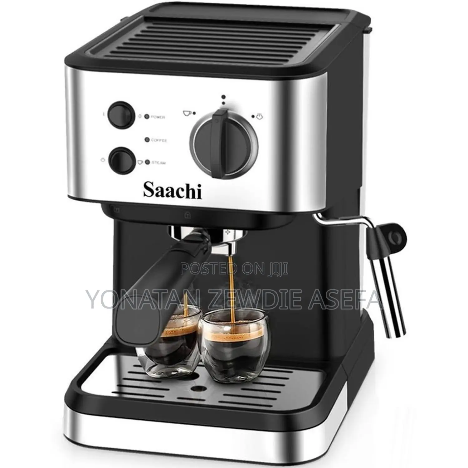 Saachi Coffee Maker With High Bar Pressure Pump