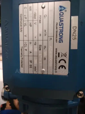 Aquastrong Multistage Vertical Pump 2.5hp Italy