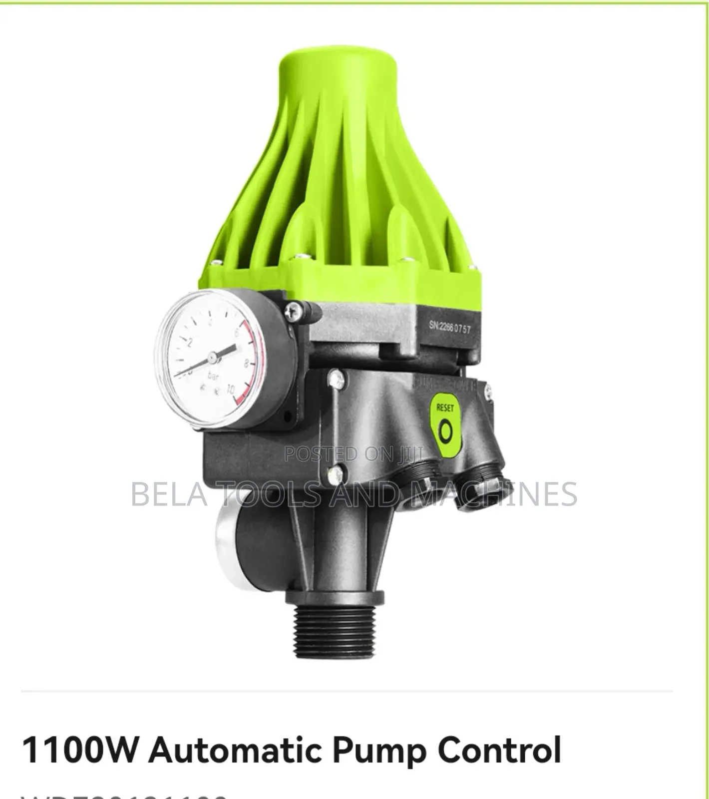 Vido Pump Control Gage