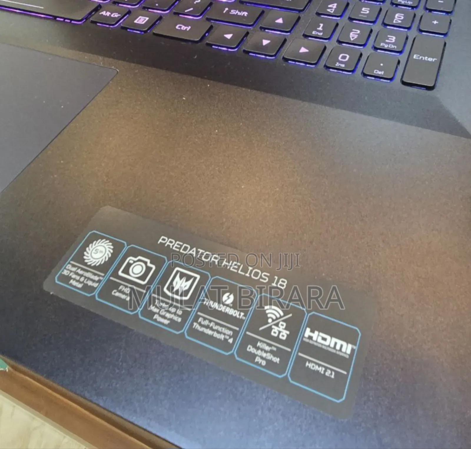 New Laptop Acer Predator Helios 300 16GB Intel Core I7 SSD 1T