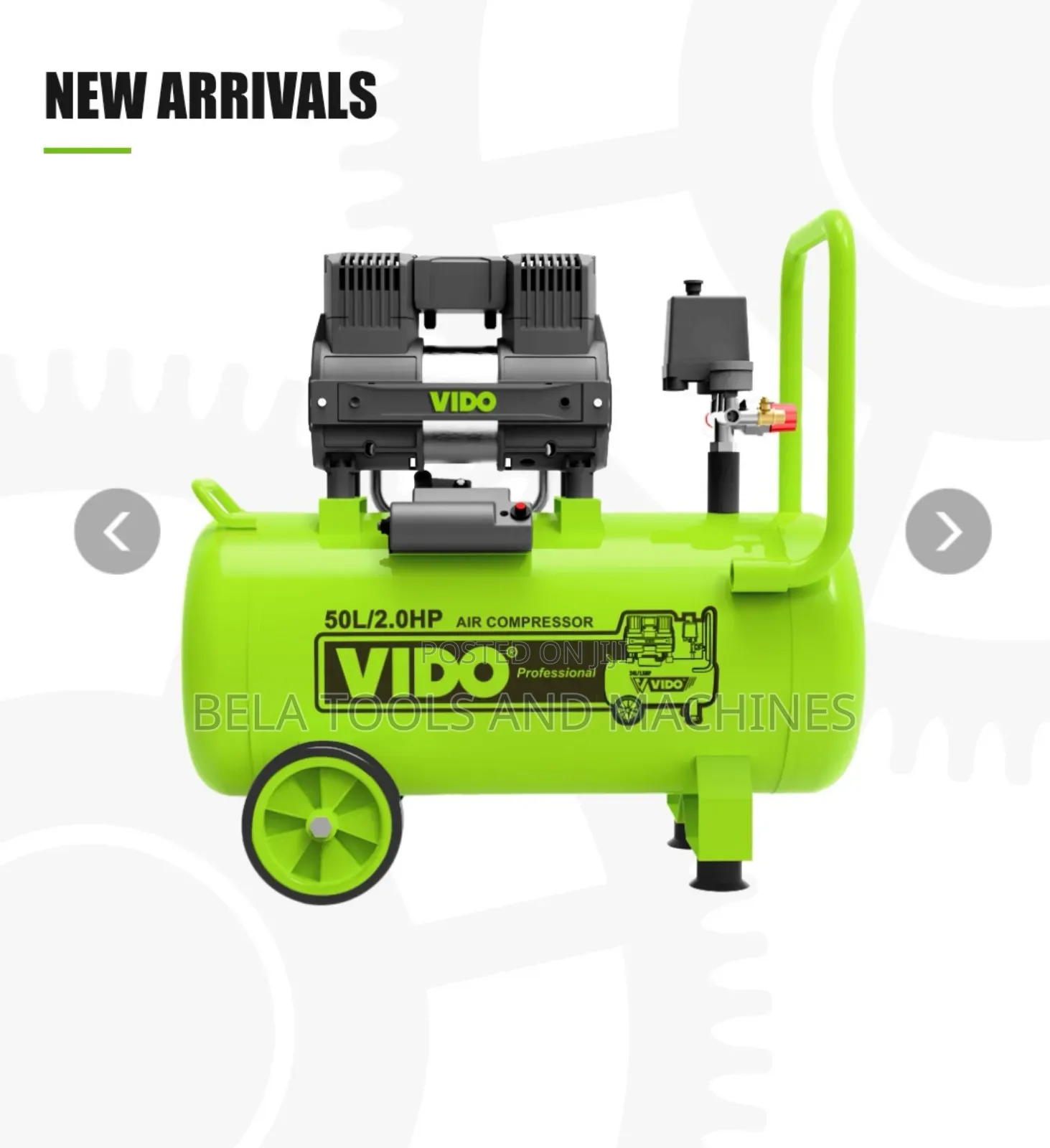 Vido Compressor 50lit Silent