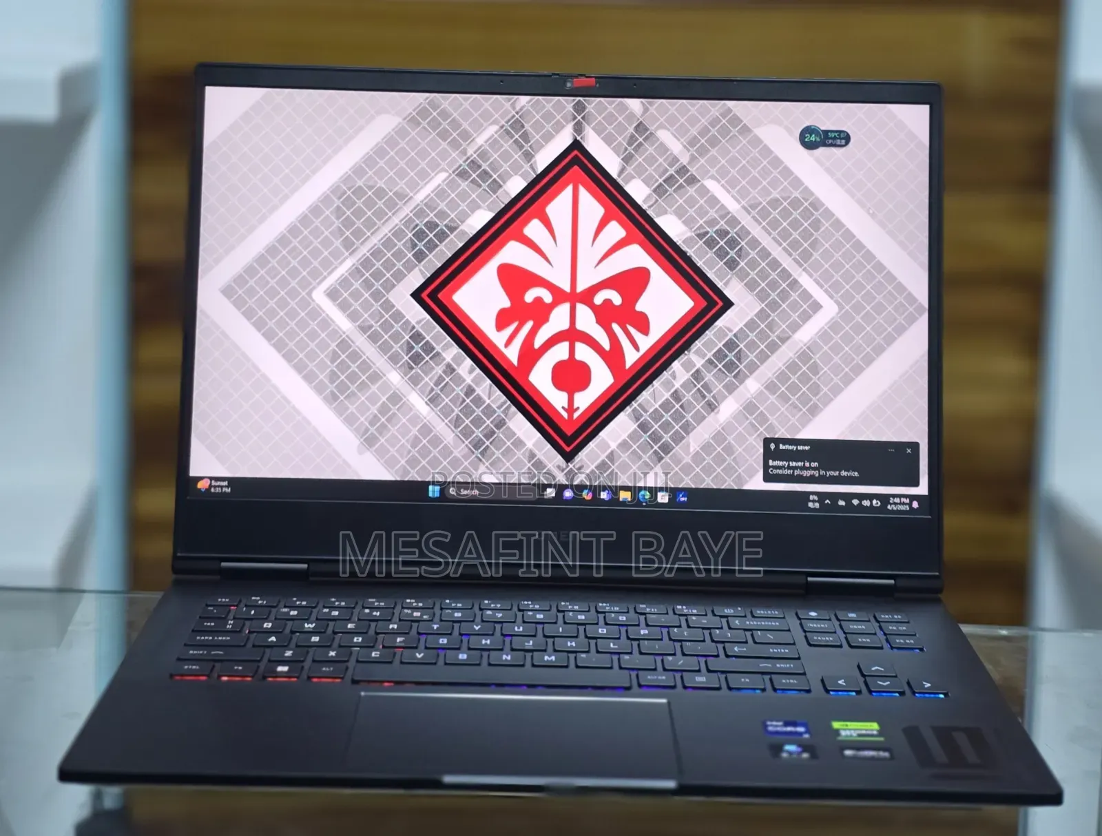 New Laptop HP Omen 16 32GB Intel Core I9 SSD 1T