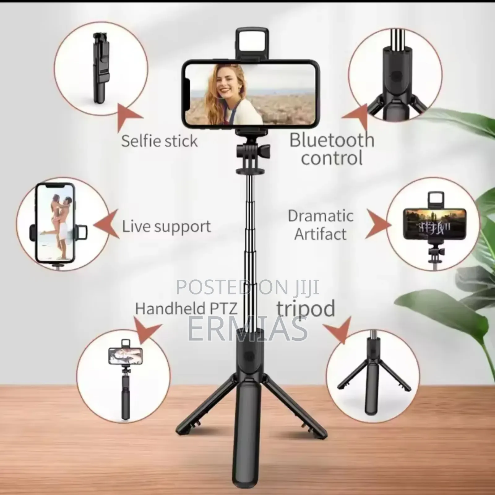 All in One Selfi Stick Tripod